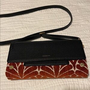 Hammitt Black and Red Patterned Crossbody Bag